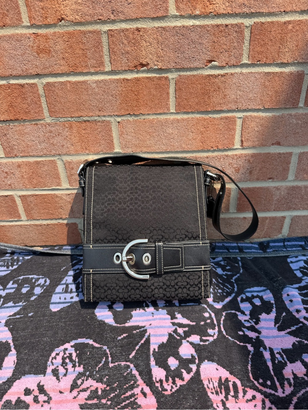 RARE Vintage Coach Soho Flap Shoulder Bag